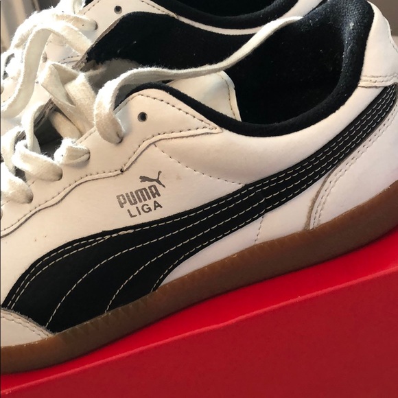 puma liga leather